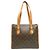 Borsa Tote Louis Vuitton Monogram Popincourt O Marrone Monogramma