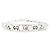 Gucci Ghost Armband mit Anhänger Silber