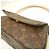 Bolso de hombro Louis Vuitton Monogram Mini Looping Castaño - vista 10