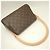 Bolso de hombro Louis Vuitton Monogram Mini Looping Castaño - vista 3