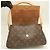 Bolso de hombro Louis Vuitton Monogram Mini Looping Castaño - vista 6