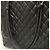 Borsa Tote Grande Chanel Cambon Line Nero - vista 13