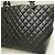 Borsa Tote Grande Chanel Cambon Line Nero - vista 6