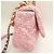 Borsa a tracolla Chanel 19 in tweed Rosa - vista 11