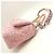 Borsa a tracolla Chanel 19 in tweed Rosa - vista 4