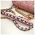 Borsa a tracolla Chanel 19 in tweed Rosa - vista 8