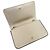 Cartera de cadena acolchada Jimmy Choo JC Bar Beige Dorado - vista 5