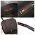 Borsa a tracolla in pelle Burberry Nero Marrone scuro - vista 7