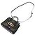 Borsa 2-way MCM Milla Robot in pelle verniciata goffrata nera Nero - vista 5