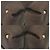Borsa a mano Tod's D-Styling in pelle e shearling Marrone - vista 4