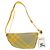 Burberry Shield Check Pattern Crossbody Shoulder Bag Khaki Gelb