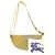 Burberry Shield Check Pattern Crossbody Shoulder Bag Khaki Gelb - Ansicht 2