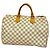 Borsa Louis Vuitton Damier Azur Speedy 35 Bianco
