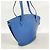 Borsa a tracolla Louis Vuitton Epi Saint Jacques Poigné Long Blu - vista 2