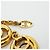 Bracciale con ciondoli placcati oro Chanel D'oro - vista 5