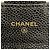 Tarjetero Chanel de piel de caviar acolchada Negro - vista 4