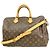 Borsa Louis Vuitton Monogram Speedy Bandoulière 35 Marrone