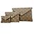 Louis Vuitton Monogram Pochette Kirigami Tasche Braun
