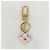 Portachiavi Louis Vuitton Blooming Flower BB Marrone Rosa - vista 5