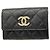 Monedero Chanel Matelassé de piel caviar Negro