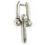 Autre Marque Orecchino Single Stud Tiffany HardWear - vista 2