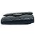 Portafoglio compatto tri-fold Chanel Matelassé Coco Mark Nero - vista 5