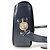 Versace Vintage Medusa Logo Schultertasche Marineblau - Ansicht 4