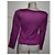 Gucci Maglietta a maniche lunghe in cotone viola Porpora - vista 5