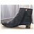 Stivaletti Glitter Chanel con Logo Dorato Nero Metallico - vista 7