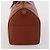 Borsa Louis Vuitton Keepall in pelle Epi 50 Marrone - vista 3