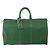 Borsa Louis Vuitton Keepall in pelle Epi 45 Verde