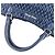 Borsa 2-Way Miu Miu Matelassé in nappa e cristalli Blu - vista 8