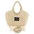 Borsa in mesh Miu Miu MIU IVY Logo Crudo - vista 11