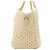 Borsa in mesh Miu Miu MIU IVY Logo Crudo - vista 4