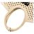 Borsa in mesh Miu Miu MIU IVY Logo Crudo - vista 6