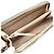 Cartera larga Chloé de piel gris Castaño - vista 3