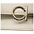 Borsa a tracolla con catena in pelle bianca Jimmy Choo Bianco - vista 15