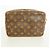 Borsa a pochette Louis Vuitton Monogram Compiegne 23 Marrone - vista 10