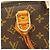 Bolso de mano Louis Vuitton Alma Monogram M51130 Castaño - vista 7