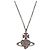 Collana Heart Orb Vivienne Westwood Argento Porpora