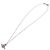 Collana Heart Orb Vivienne Westwood Argento Porpora - vista 4