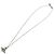 Collana Heart Orb Vivienne Westwood Argento Porpora - vista 5