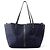 Borsa Tote Burberry Mini Beach Horseferry Canvas Nero