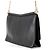 Borsa a tracolla in pelle nera con catena Jimmy Choo - vista 2