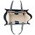 Borsa Tote Jimmy Choo Varenne Bianco Blu Blu navy - vista 6