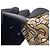 Borsa a mano Burberry TB Monogram in nylon Nero Beige Crudo - vista 6