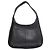 Bolsa de ombro Coach em couro preto - vista 2