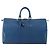 Borsa Louis Vuitton Keepall in pelle Epi 45 Blu