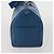 Borsa Louis Vuitton Keepall in pelle Epi 45 Blu - vista 3