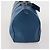Borsa Louis Vuitton Keepall in pelle Epi 45 Blu - vista 4